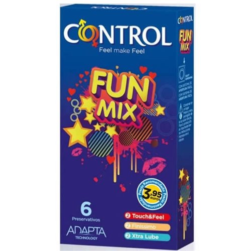 CONTROL FEEL FUN MIX kondomer