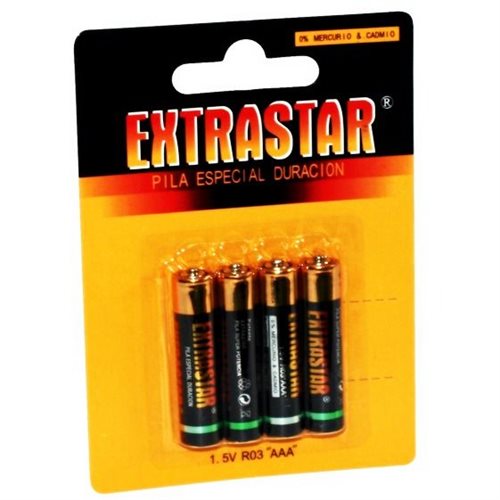 EXTRASTAR LONG LASTING AAA batterier